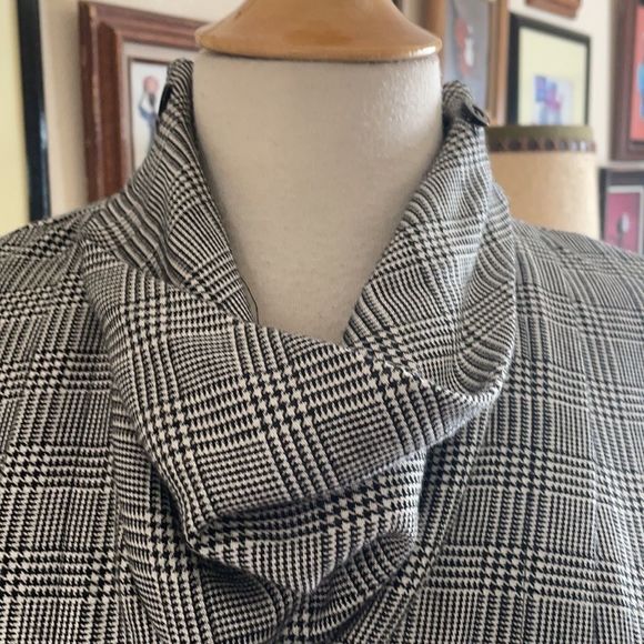 Vintage 80s Cowl-neck Dress - Picture 7 of 7